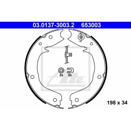 ATE Bremsbackensatz,...