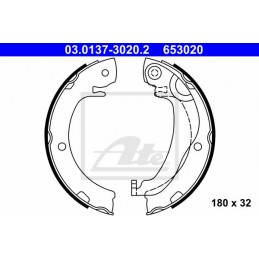 ATE Bremsbackensatz,...