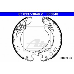 ATE Bremsbackensatz,...