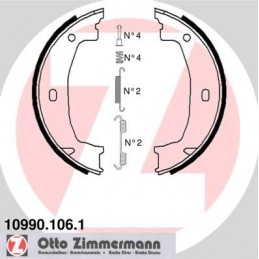 ZIMMERMANN Bremsbackensatz,...