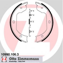 ZIMMERMANN Bremsbackensatz,...