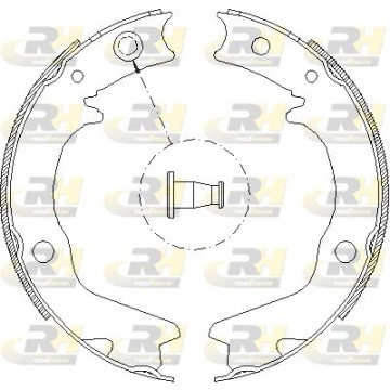 ROADHOUSE Bremsbackensatz,...