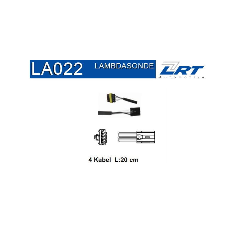 LRT Adapter, Lambdasonde, LA022 LA022 LRT