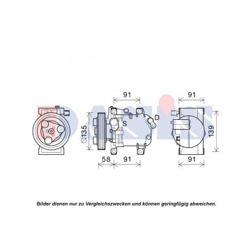 AKS DASIS Kompressor,...