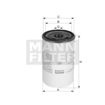 MANN-FILTER Filter,...