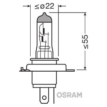 OSRAM Glühlampe,...