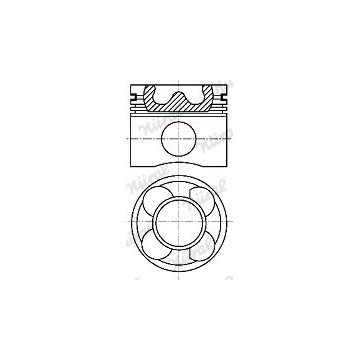 NÜRAL Kolben, 87-127407-00