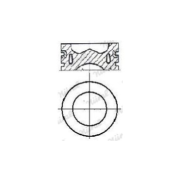 NÜRAL Kolben, 87-138006-10