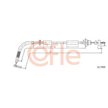 COFLE Gaszug, 12.7305