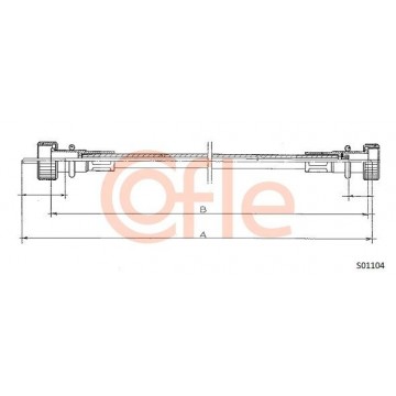 COFLE Tachowelle, S01104