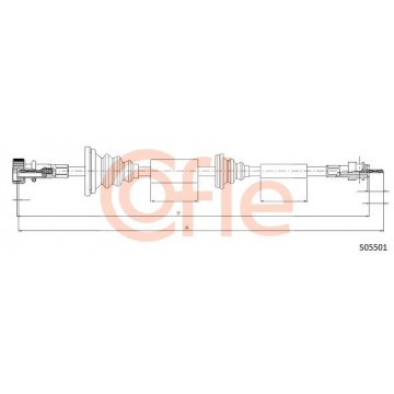 COFLE Tachowelle, S05501