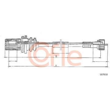 COFLE Tachowelle, S07038