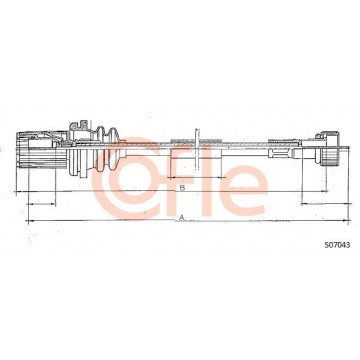 COFLE Tachowelle, S07043