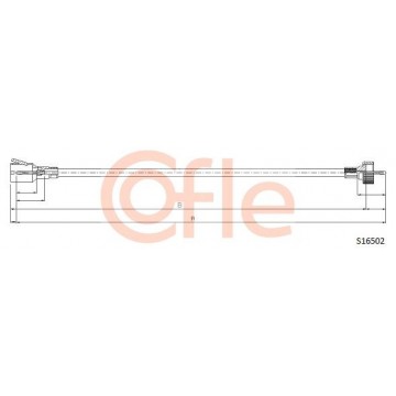 COFLE Tachowelle, S16502