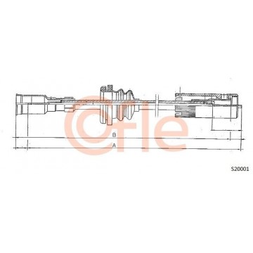 COFLE Tachowelle, S20001