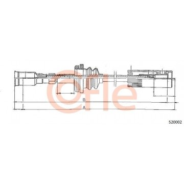 COFLE Tachowelle, S20002