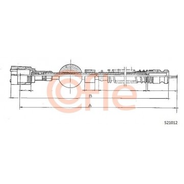 COFLE Tachowelle, S21012