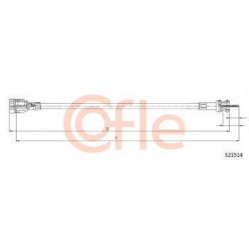 COFLE Tachowelle, S21514