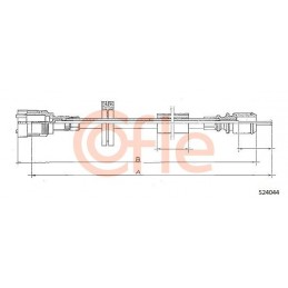 COFLE Tachowelle, S24044