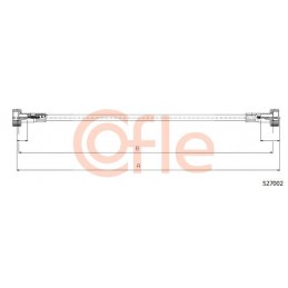 COFLE Tachowelle, S27002