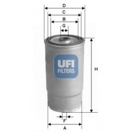 UFI Kraftstofffilter,...