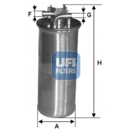 UFI Kraftstofffilter,...