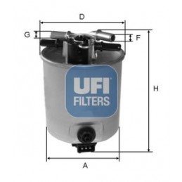 UFI Kraftstofffilter,...