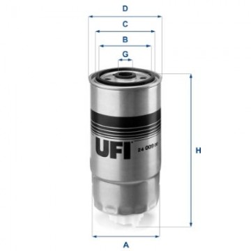 UFI Kraftstofffilter,...