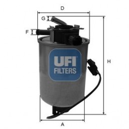 UFI Kraftstofffilter,...