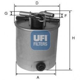 UFI Kraftstofffilter,...