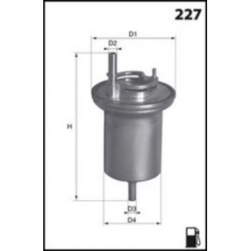 MISFAT Kraftstofffilter, E100