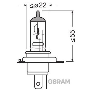 OSRAM Glühlampe,...