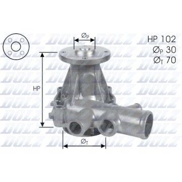 DOLZ Wasserpumpe, A242