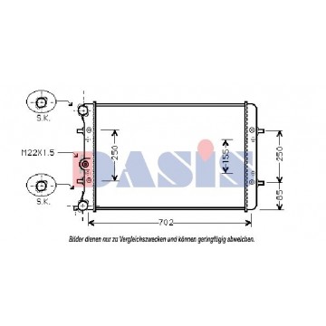 AKS DASIS Kühler,...