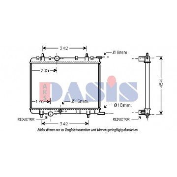 AKS DASIS Kühler,...