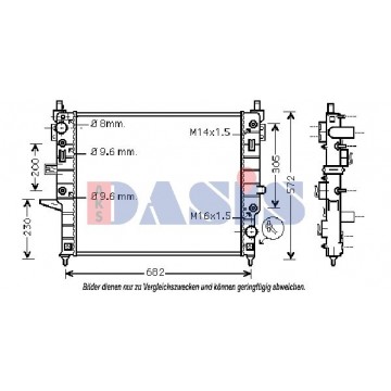 AKS DASIS Kühler,...