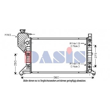 AKS DASIS Kühler,...