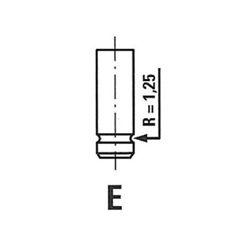 FRECCIA Auslassventil, R3389/R