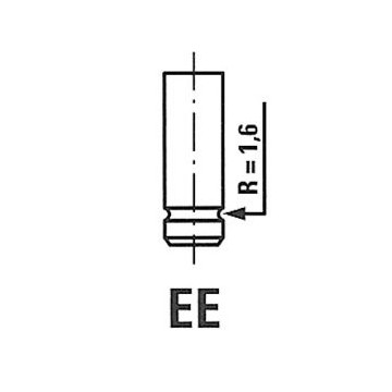 FRECCIA Auslassventil, R3531/R