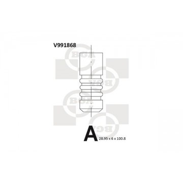 BGA Auslassventil, V991868