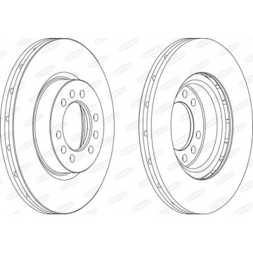 BERAL Bremsscheibe, BCR235A