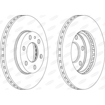 BERAL Bremsscheibe, BCR314A