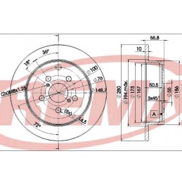 FREMAX Bremsscheibe, BD-0503