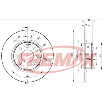 FREMAX Bremsscheibe, BD-2947