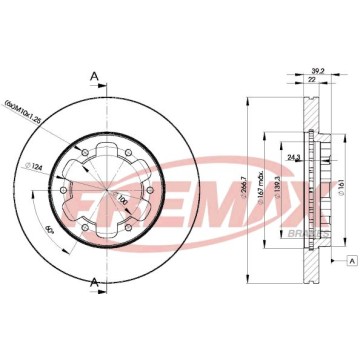 FREMAX Bremsscheibe, BD-3501