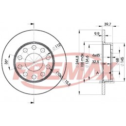 FREMAX Bremsscheibe, BD-3637