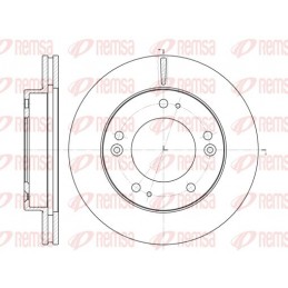 REMSA Bremsscheibe, 6790.10