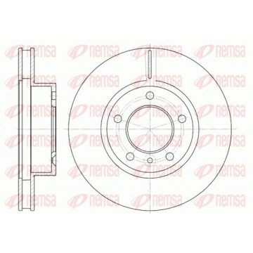 REMSA Bremsscheibe, 6802.10