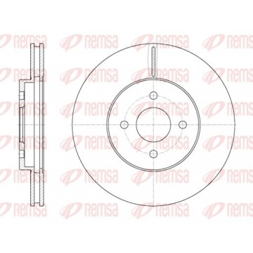 REMSA Bremsscheibe, 6806.10