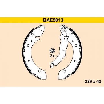 BARUM Bremsbackensatz, BAE5013